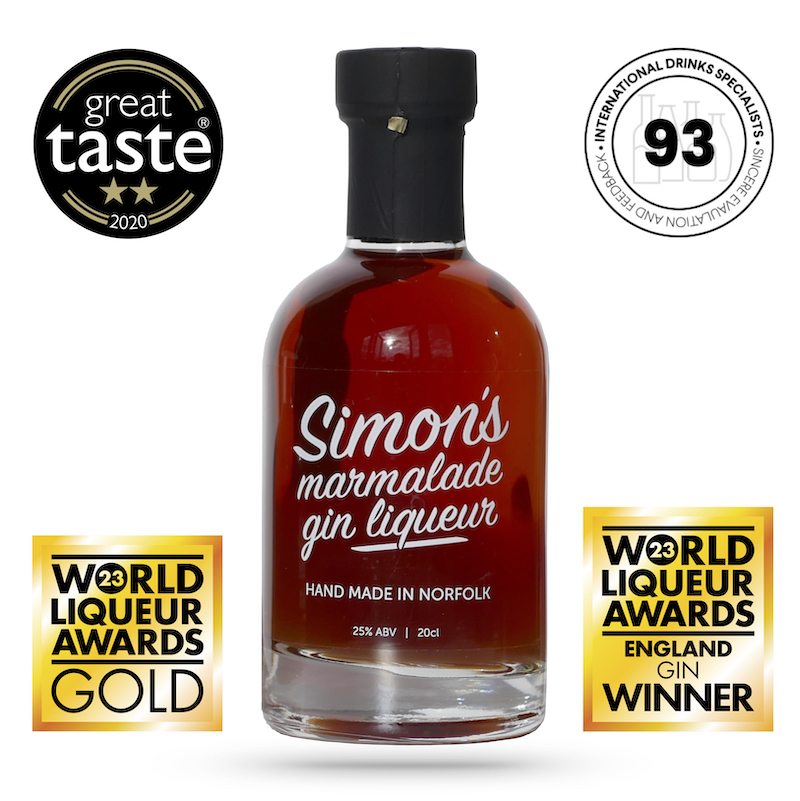 Simon’s Marmalade Gin Liqueur (20cl) Simon's Table